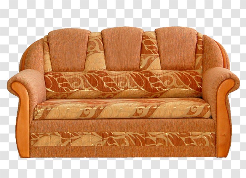 Loveseat Sofa Bed Couch Furniture House - Orange Polska - Centimeter Transparent PNG