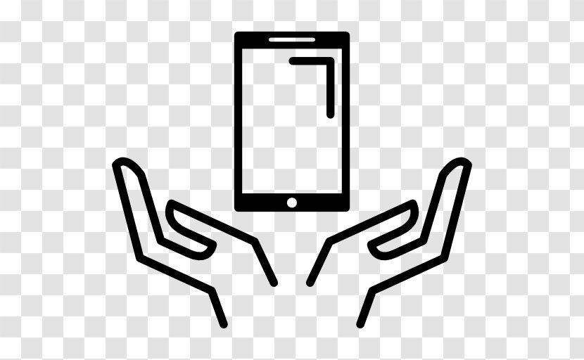 Mobile Phones - Hand - Area Transparent PNG
