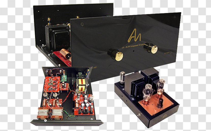 Valve Amplifier Audio Power Vacuum Tube Sound - Radio Receiver Transparent PNG