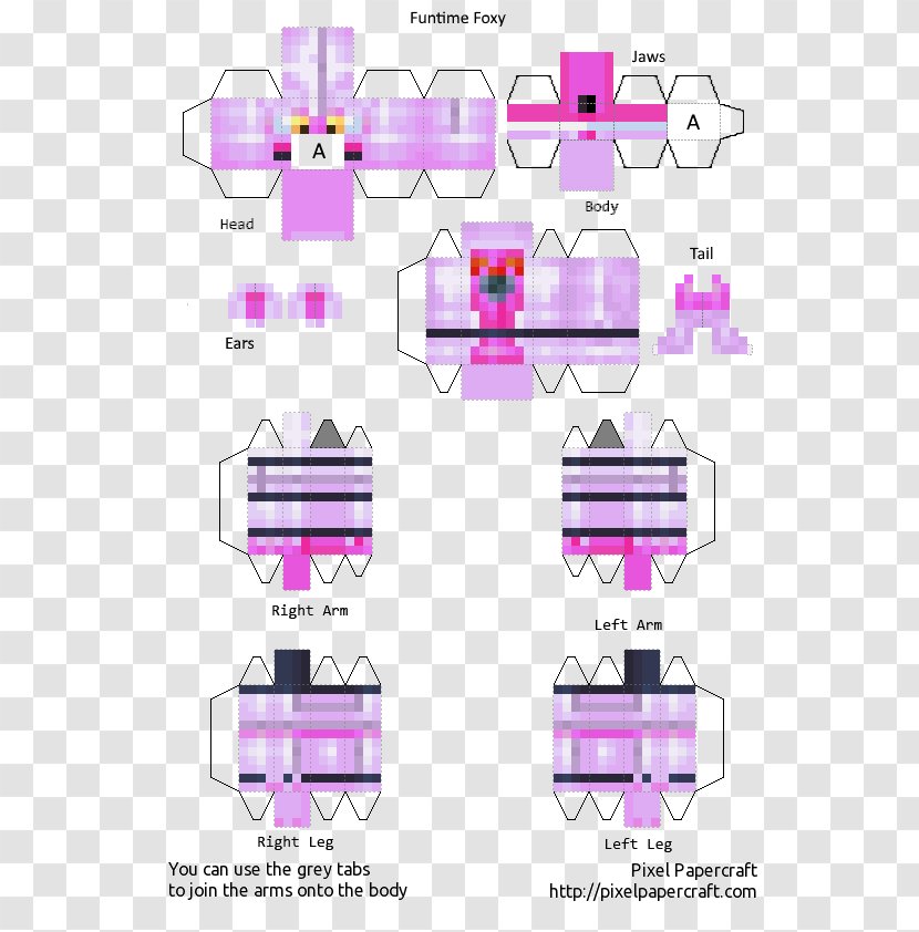 Line Pattern - Purple - Five Nights At Freddy's: Sister Location Transparent PNG