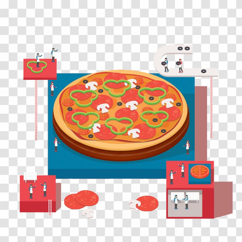 Pizza Tomato Gratis - Orange - Delicious Transparent PNG