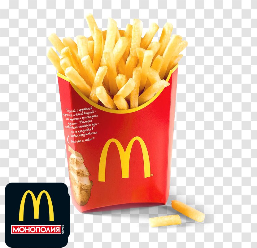 French Fries McDonald's Big Mac Fast Food Happy Meal - Hamburger - Barbecue Transparent PNG