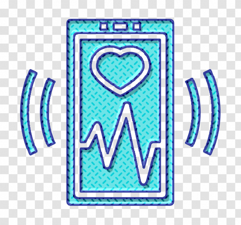 Heart Monitoring Icon Mobile Interface Icon Heart Rate Monitor Icon Transparent PNG