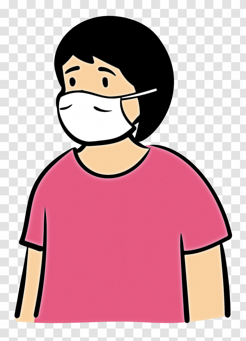 Woman Medical Mask Coronavirus Transparent PNG