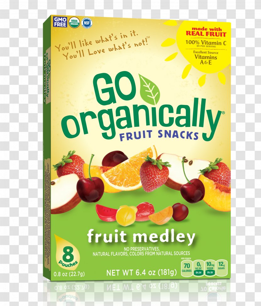 Organic Food Natural Foods Fruit Snacks Welch's - Certification Transparent PNG