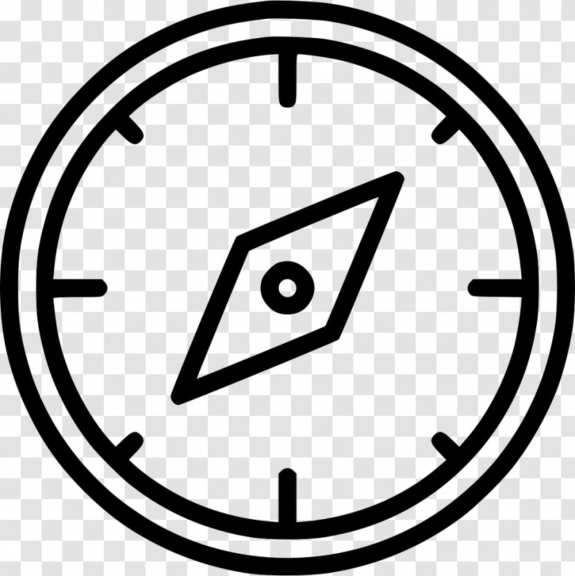 Clip Art Clock - Compass Icon Transparent PNG