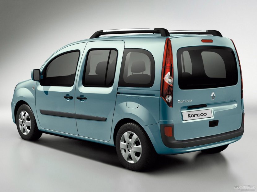 Renault Kangoo Minivan Car - Fuel Efficiency Transparent PNG