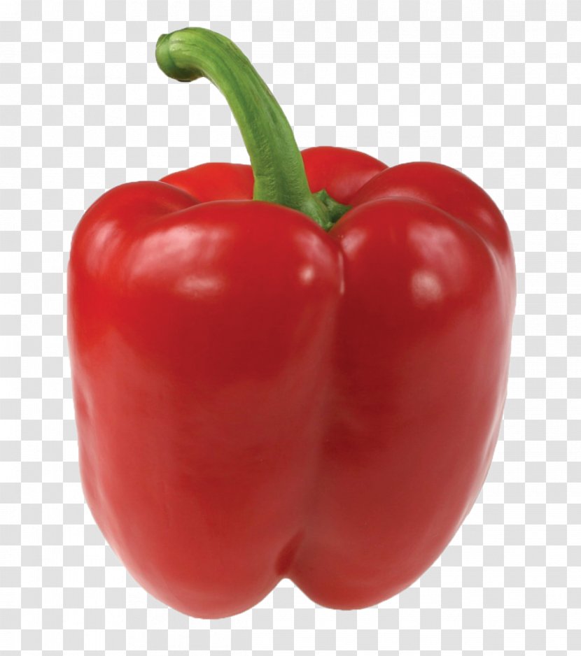 Green Bell Pepper Chili Fruit Clip Art - Potato And Tomato Genus Transparent PNG