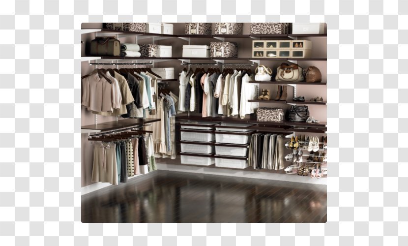 Closet Armoires & Wardrobes The Container Store Shelf Inloopkast Transparent PNG