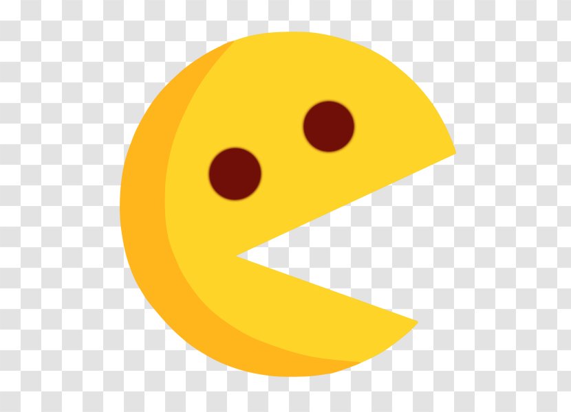 Pac-Man Smiley Emoji Emoticon GIF - Video Games - Pac Man Transparent PNG