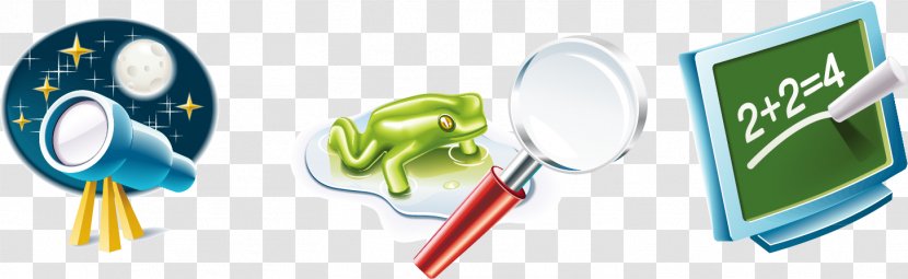 Teacher Icon - Brand - Telescope Magnifying Glass Vector Elements Transparent PNG