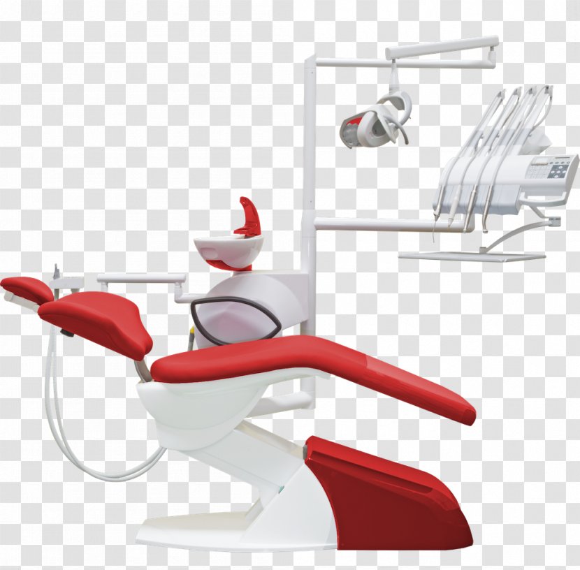 Equipo Dental Dentistry Chair Fauteuil - Red Transparent PNG