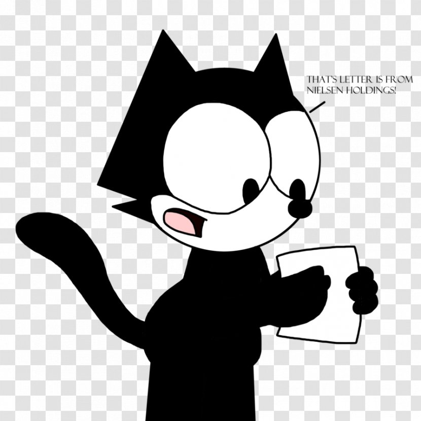 Felix The Cat Gumball Watterson Andy Panda Cartoon - Black Transparent PNG