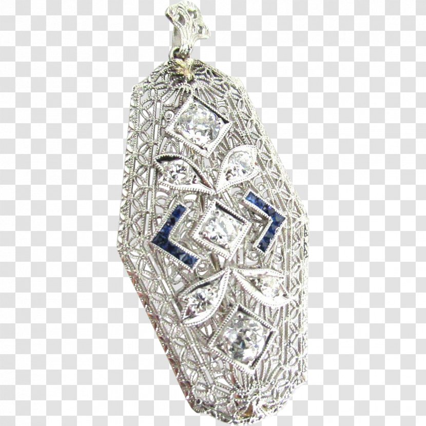 Locket Bling-bling Silver Body Jewellery Transparent PNG