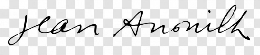 Signature Wikipedia Handwriting Image Tracing - Black And White Transparent PNG