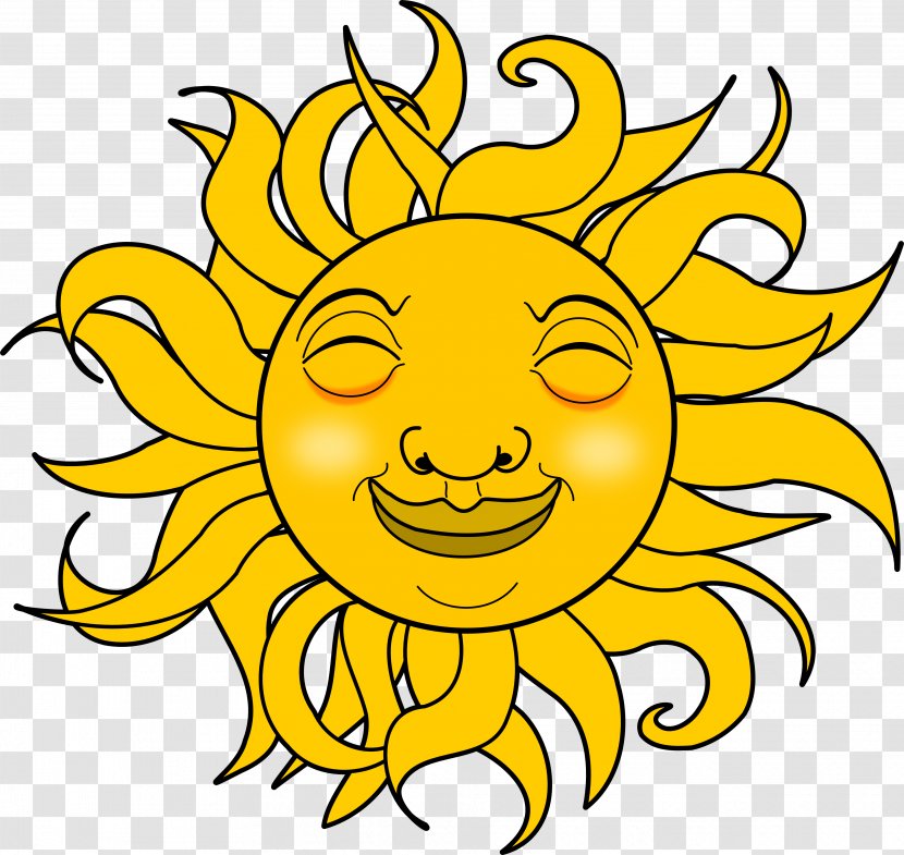 The Sun Smiley Clip Art - Emoticon Transparent PNG