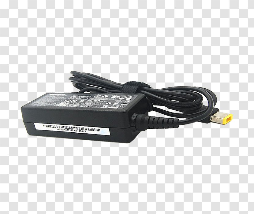 Battery Charger AC Adapter Laptop Lenovo ThinkPad - Electronic Device - X Series Transparent PNG