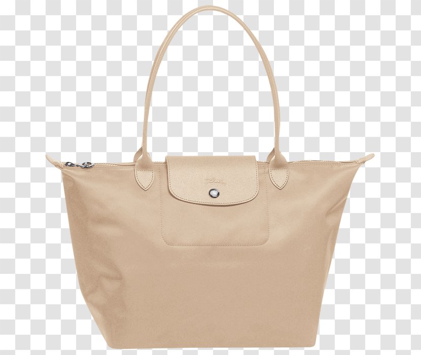 Tote Bag Leather Longchamp Handbag - Shopping Transparent PNG