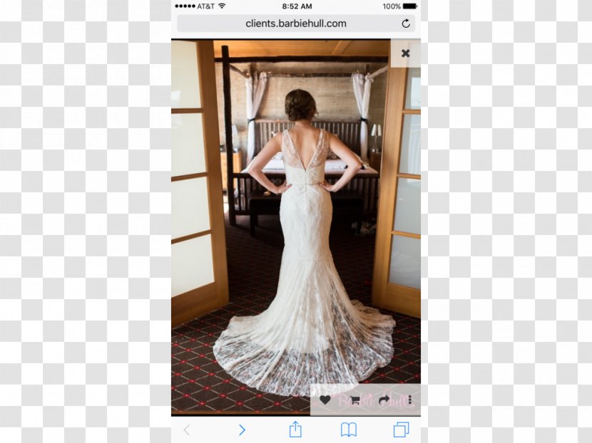 Wedding Dress Gown Cocktail - Bridal Accessory Transparent PNG