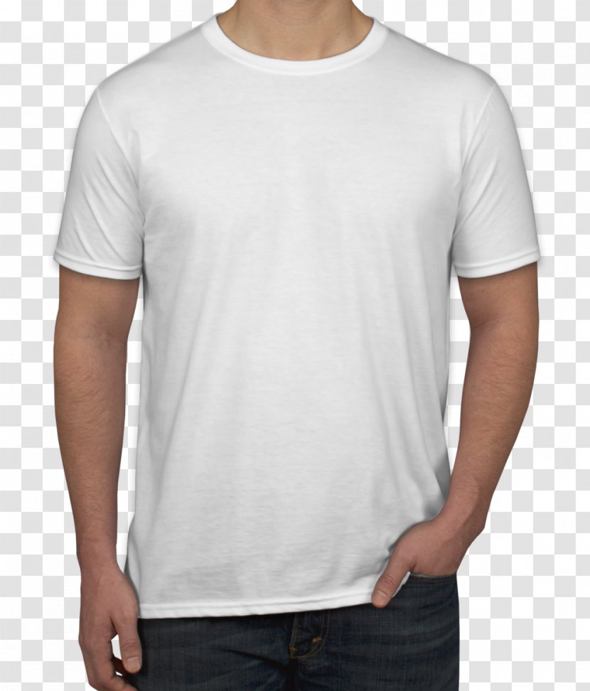 Long-sleeved T-shirt Gildan Activewear Clothing - Barry T Chouinard Inc - White Transparent PNG