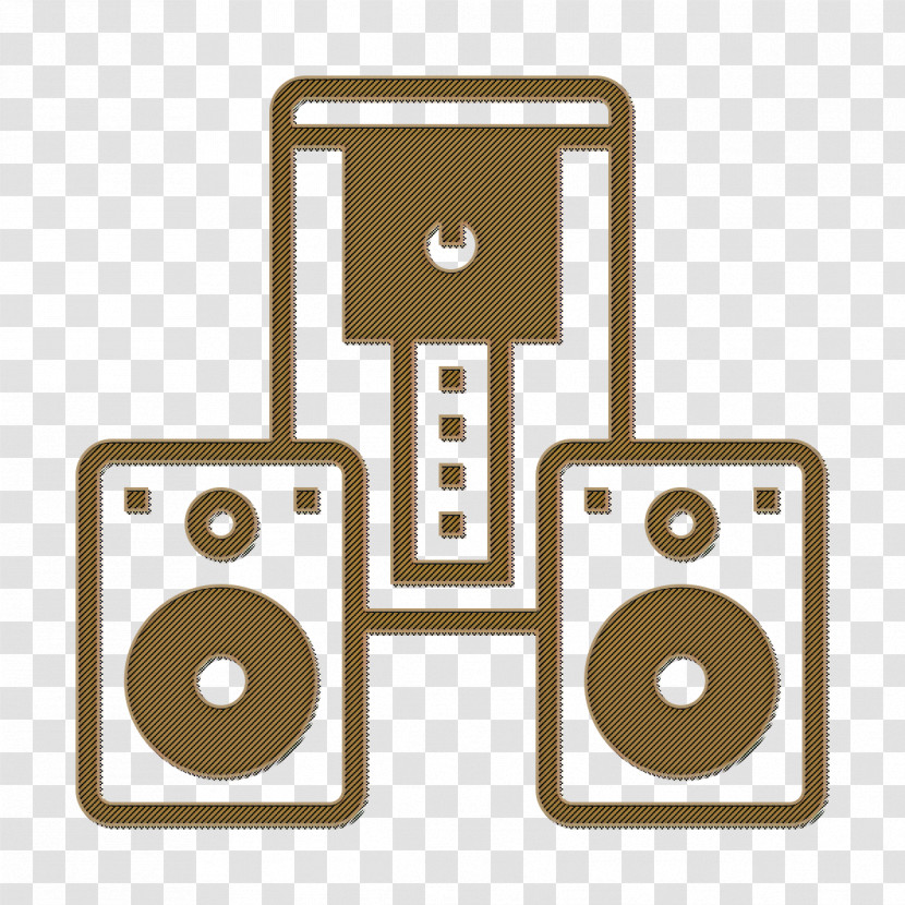 Party Icon Music And Multimedia Icon Speaker Icon Transparent PNG