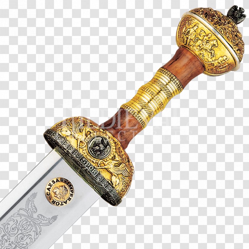 Ancient Rome Roman Empire Sword Gladius Knight - Weapon Transparent PNG