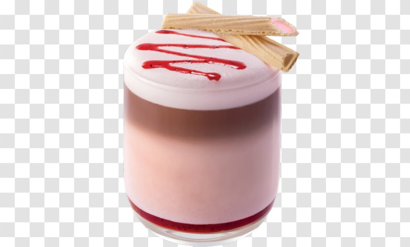 Milkshake Mousse Sundae Bourbon Whiskey McDonald's - Frozen Dessert - Strawberry Transparent PNG