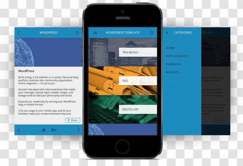Smartphone Feature Phone Mobile App Template Application Software - Gadget Transparent PNG