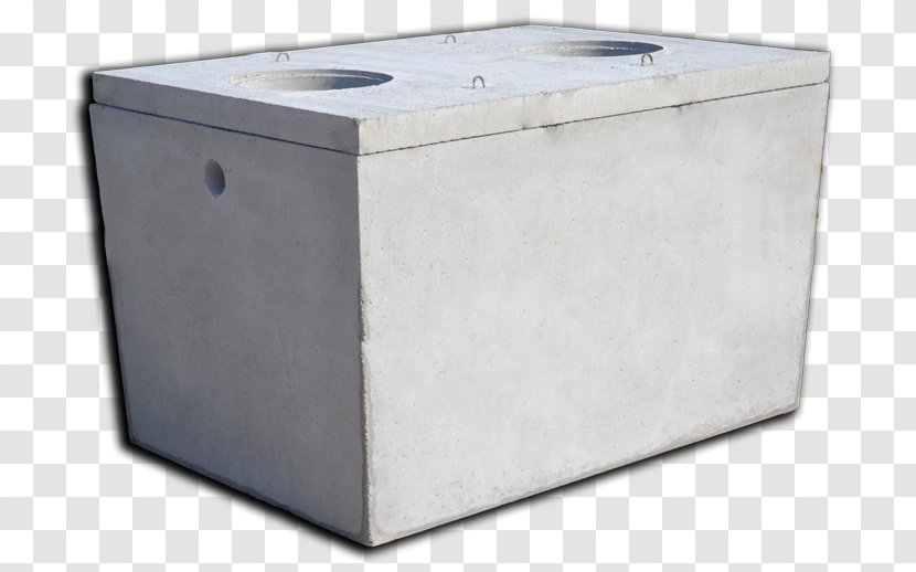 Grease Trap Septic Tank Precast Concrete - Storage - Aerobic Treatment System Transparent PNG