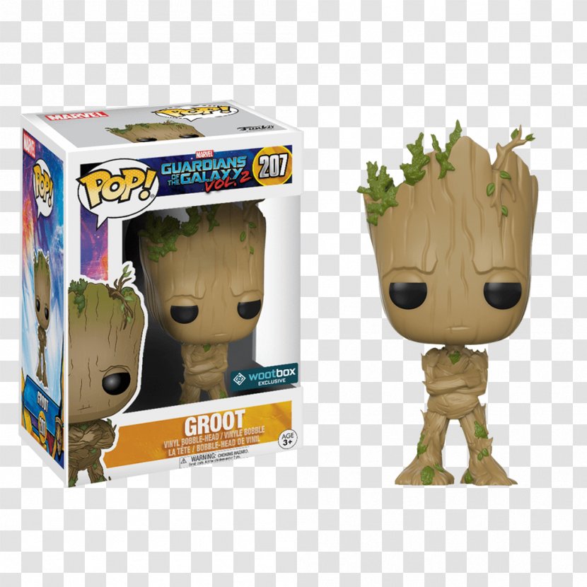 Baby Groot Funko Action & Toy Figures Bobblehead - Marvel Universe Transparent PNG