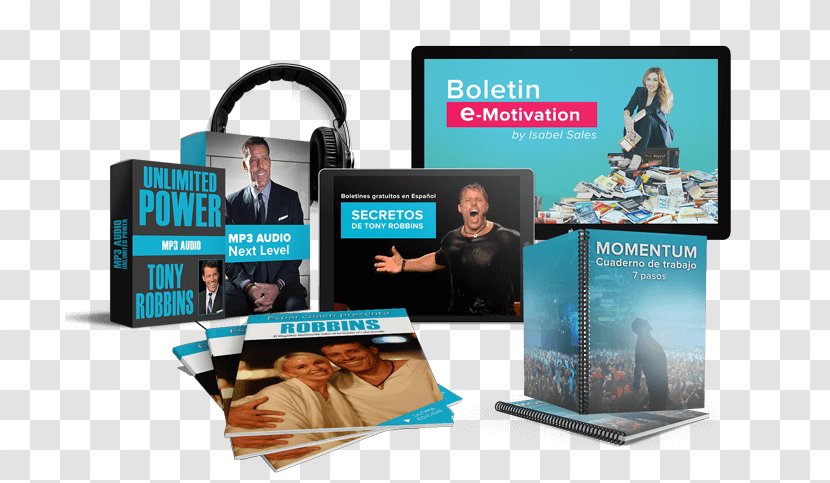 Coaching Gift Web Page Download Blog - Tony Robbins Transparent PNG
