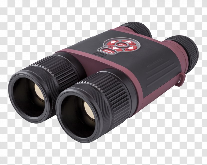 ATN BinoX-HD 4-16X Binoculars American Technologies Network Corporation Optics Thermography - Meopta Transparent PNG