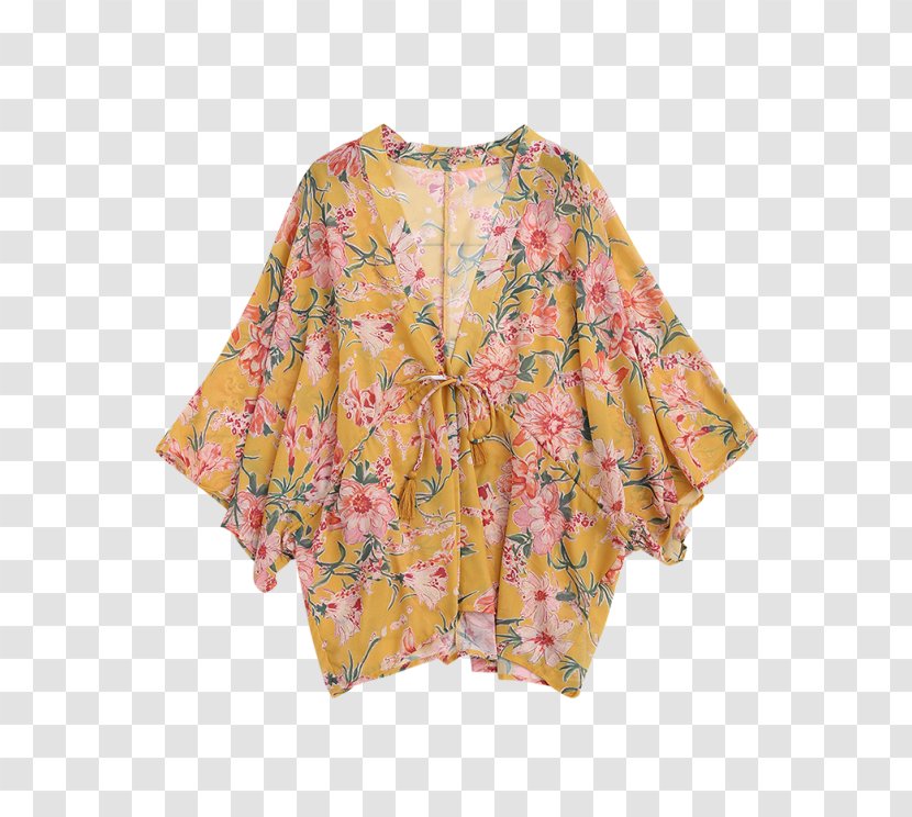 Sleeve Jacket Clothing Lab Coats Kimono - Dress Transparent PNG