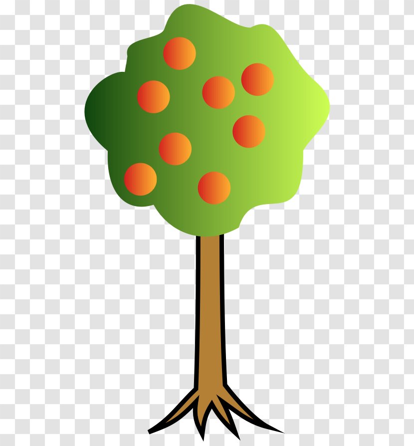 Tree Cartoon Clip Art - Plant Stem - TREE CARTOON Transparent PNG