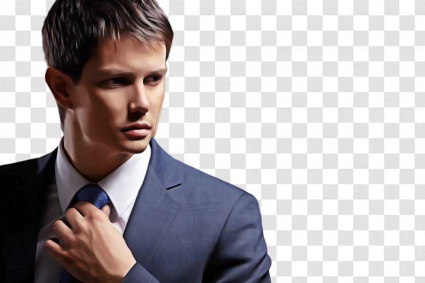 Suit White-collar Worker Chin Gentleman Male - Businessperson Forehead Transparent PNG