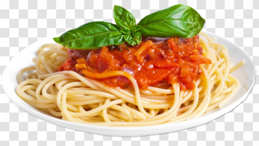 Pasta Marinara Sauce Italian Cuisine Bolognese Spaghetti - Menu Transparent PNG