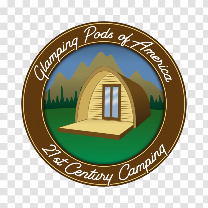 Emblem Glamping Logo Camping Trademark Transparent PNG