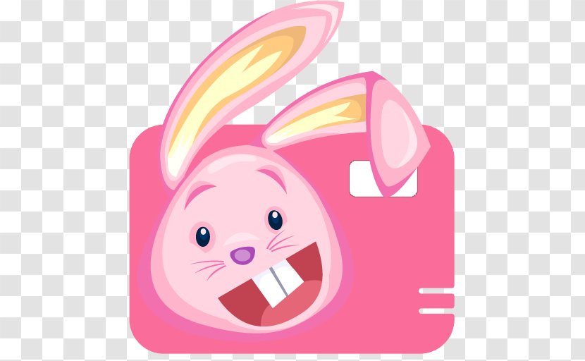 Free Easter Bunny Clip Art - Smile Transparent PNG