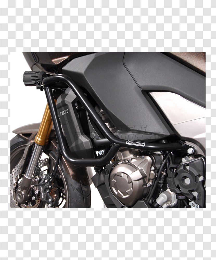 Car Motorcycle Fairing Exhaust System Kawasaki Versys 1000 - Automotive Lighting Transparent PNG