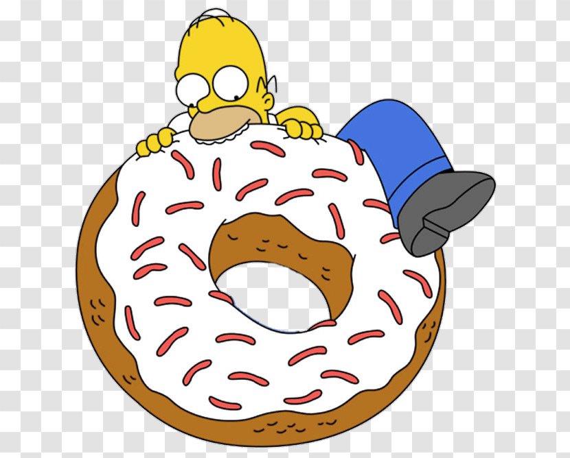 Donuts Homer Simpson The Simpsons Ride Lisa Bart Transparent PNG