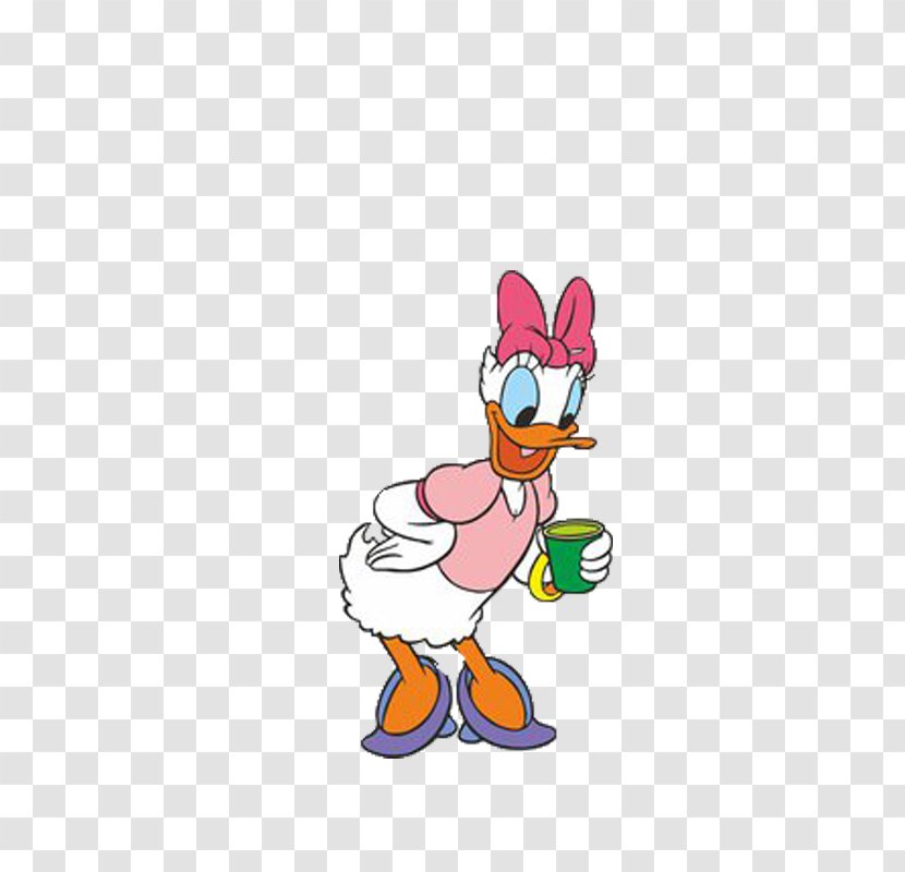 Donald Duck Daisy Mickey Mouse Minnie - Cartoon - Free Deduction Of Material Transparent PNG