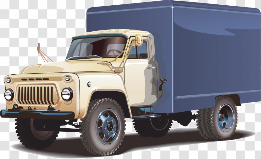 Car GAZ-52 Van Truck - Stock Photography - Moving Cars Transparent PNG