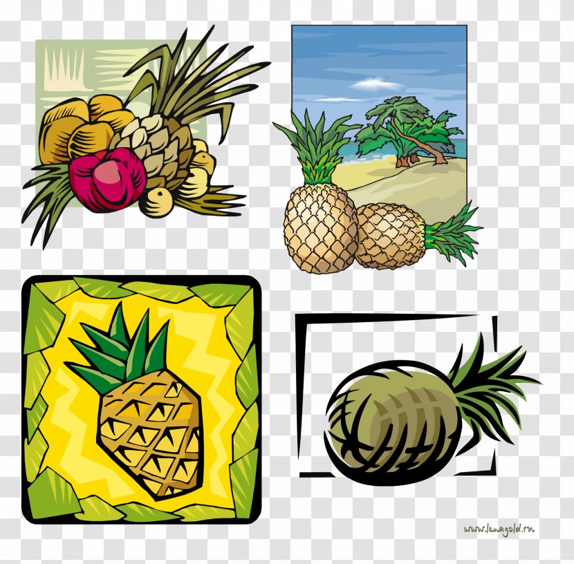 Pineapple Fruit Clip Art Transparent PNG