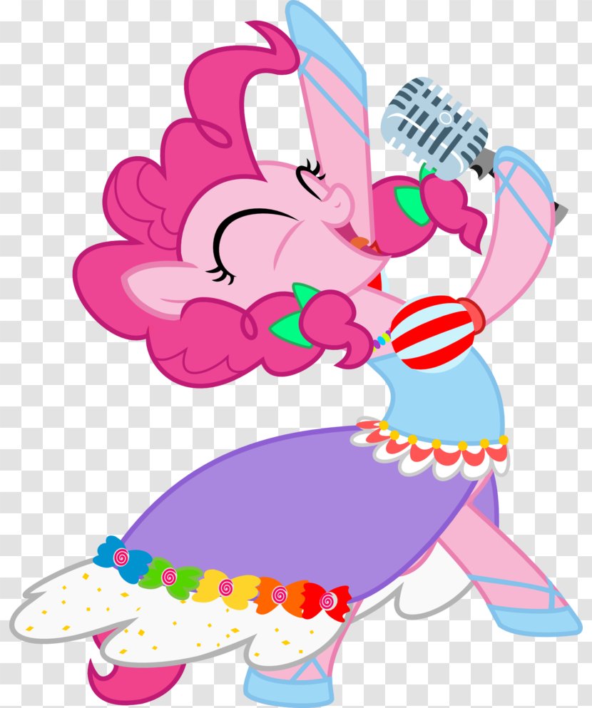Pinkie Pie Rainbow Dash Rarity Applejack My Little Pony - Sunset Glow Transparent PNG