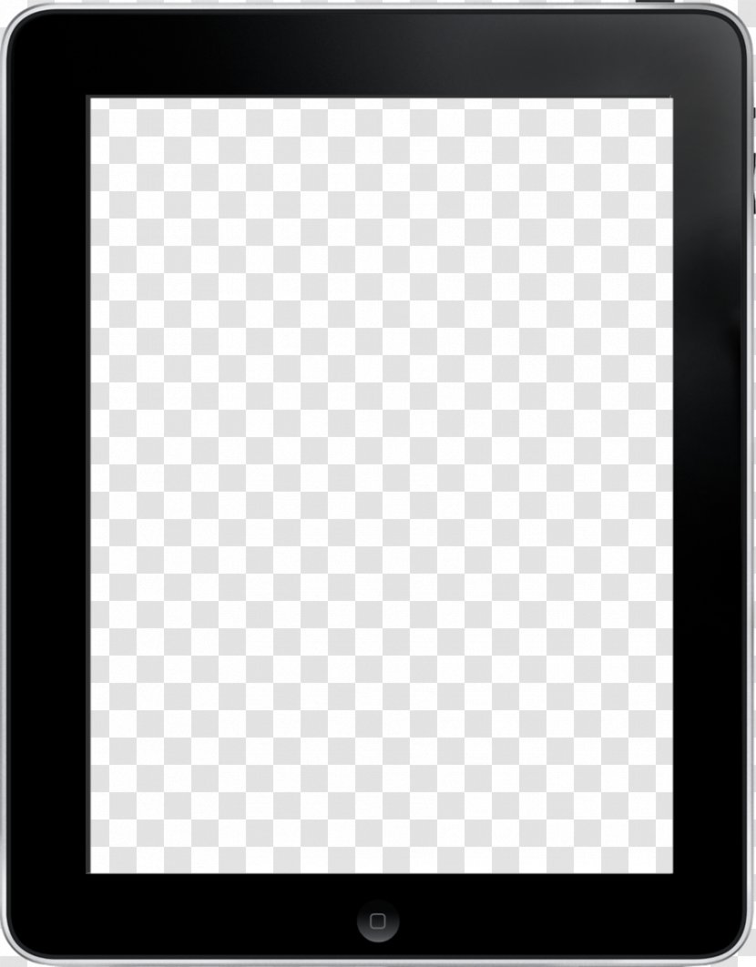Black And White Square - Monochrome - IPad Photos Transparent PNG
