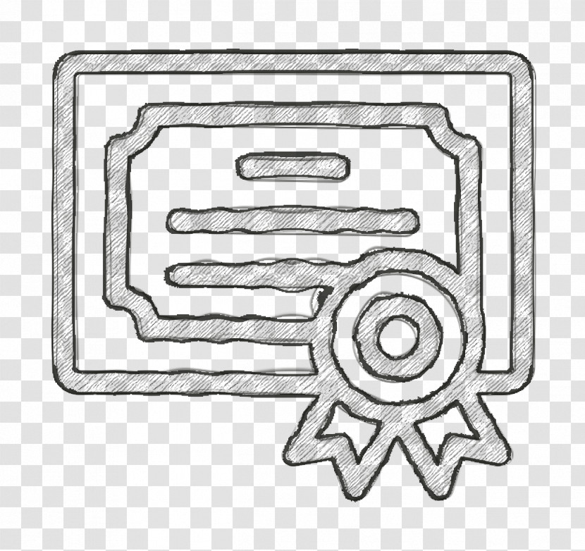 Certificate Icon Education Elements Icon Patent Icon Transparent PNG