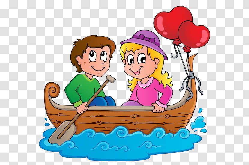 Boat Cartoon Royalty-free Clip Art - Play - Kids Boating Transparent PNG