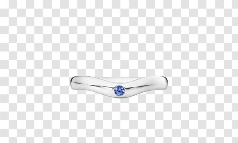 Ring Sapphire Blue Diamond Body Piercing Jewellery - Wedding - Tiffany Sterling Silver Fine Tanzanite Transparent PNG