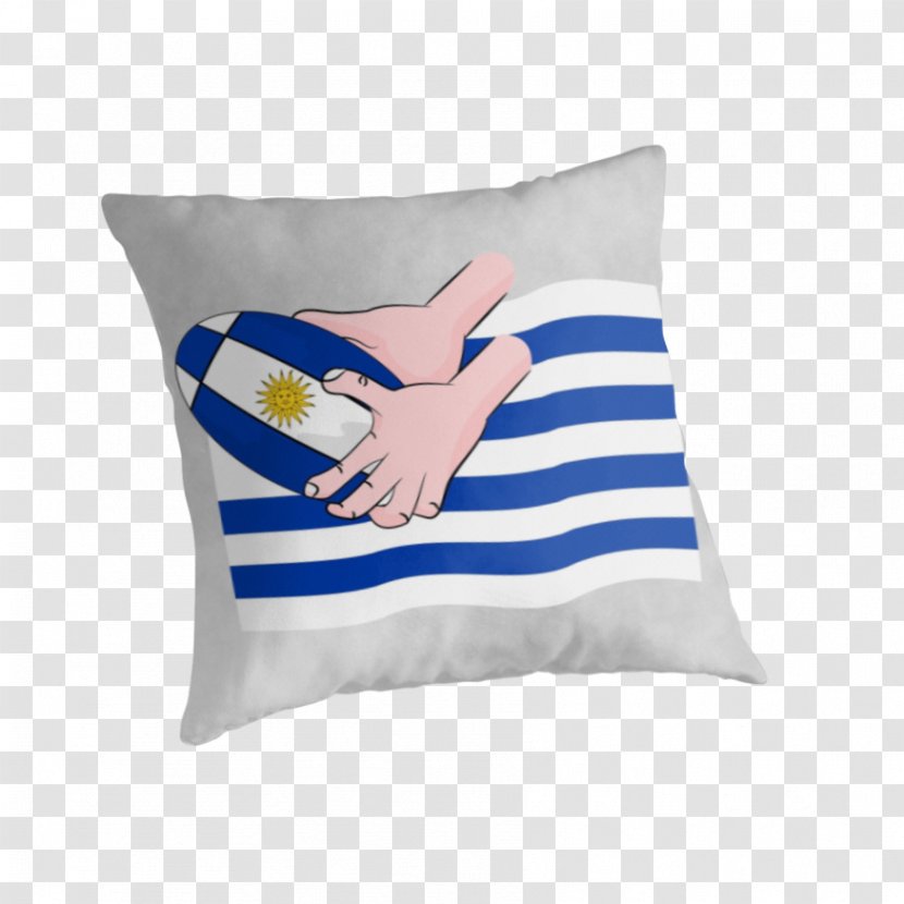 Throw Pillows Uruguay Cushion Rugby - Ball - Pillow Transparent PNG