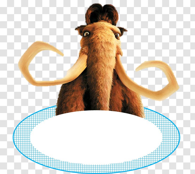 Sid Manfred Scrat Diego Ice Age - Fur - 1 2 3 4 Transparent PNG